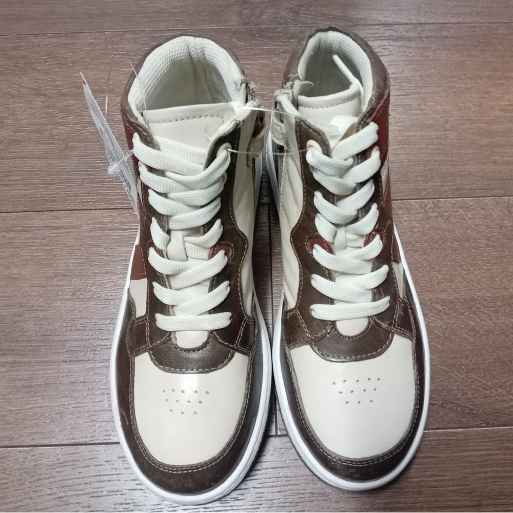 Boys’ B-Krane brown multi shoes